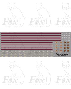 Fragonset Class 31 & 47 Loco Livery Elements