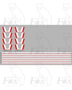 NSE Multiple Unit Lining/Chevrons (1986)