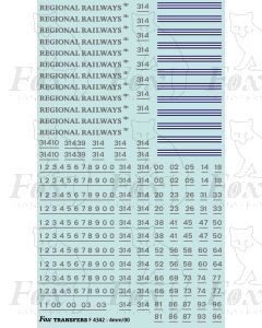 REGIONAL RAILWAYS LOCOMOTIVE/COACH LIVERY