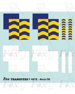 Rf Petroleum/Trainload Petroleum Symbols (Classes 37/58/60)
