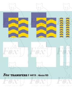 Rf Petroleum/Trainload Petroleum Symbols (Classes 37/58/60 - weathered)