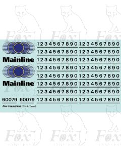 Mainline Freight Logos/Detailing Class 37/60079