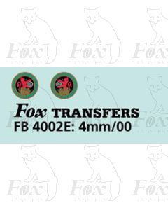 BRS Door badge 1956-62 Midlands