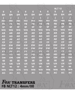 CENTRAL AREA NORTH Garage Codes