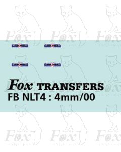 LT RTL Radiator badge set