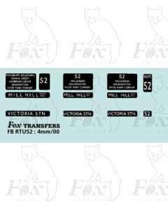 DESTINATION SCREENS - VICTORIA - MILL HILL 