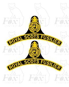 6103 ROYAL SCOTS FUSILIER