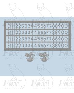 FEPE3000 alpha-numeric plus Lion & Wheel crests