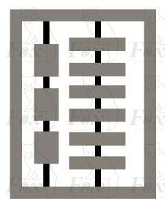 Numberplate PLATES IN STAINLESS STEEL