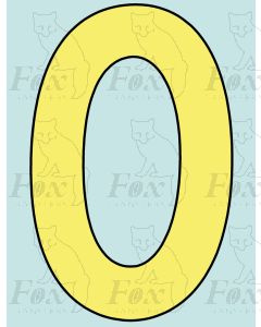 9 inch Cabside Numbering