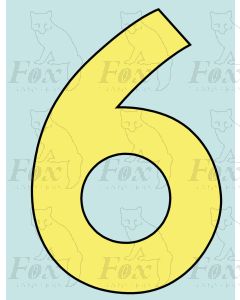 10 inch Cabside Numbering