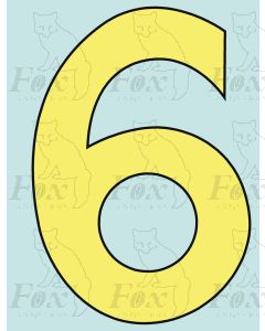 10 inch Cabside Numbering