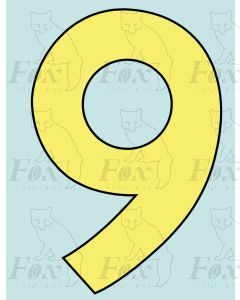 8 inch Cabside Numbering