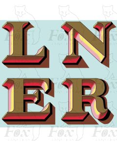 LNER Teak Coach Markings - LNER
