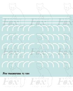 Corners in white - Large-Radius