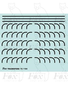 Corners in black - Large-Radius