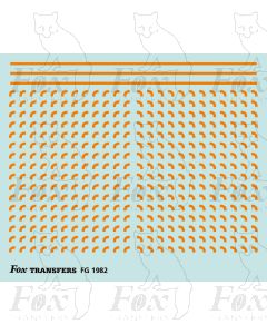 Corners in orange - Small-Radius 0.75mm