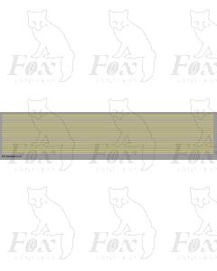 Lining in cream - Medium lines, 298mm x 0.75mm