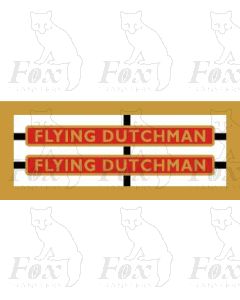 70018  FLYING DUTCHMAN