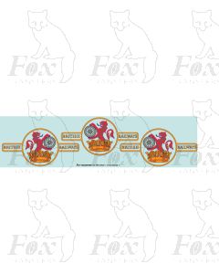 BR Later Lion & Wheel (Ferret & Dartboard) crest
