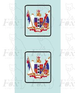 DOMINION OF NEW ZEALAND (transfer crests only)