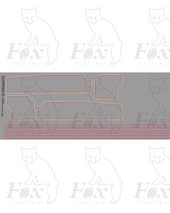 Collett 2-6-2 Tank Mixed Traffic Loco Lining Set