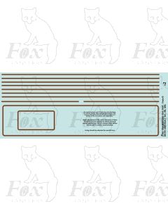 SR/BR Un-rebuilt WC/BB/MN Lining Pack