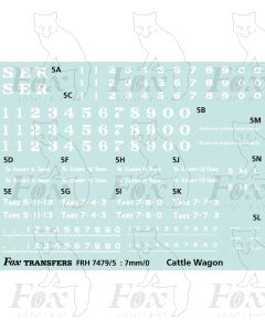 SER Cattle Wagon