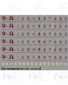 CR Caledonian Lettering & Numbering