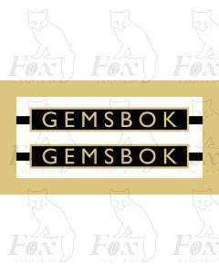 1020 GEMSBOK