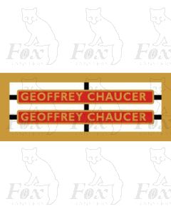 70002  GEOFFREY CHAUCER