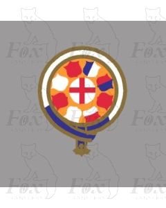 GER GREAT EASTERN RAILWAY CRESTS - 1 pair of each size
