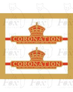 GV CORONATION, 500th ENGINE BUILT AT THE LOCOMOTIVE WORKS CREWE - JUNE 1911