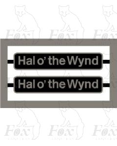 87031 Hal o the Wynd