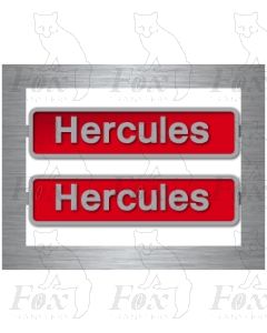 50007 Hercules - with brass crests