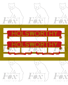 34097RB  HOLSWORTHY (includes backing plates)