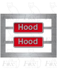 50031 Hood (with brass crests)