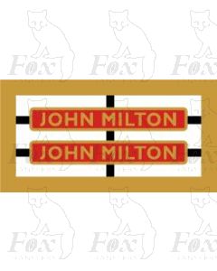70005  JOHN MILTON