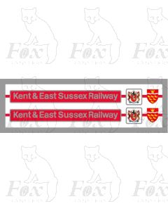 73126 Kent and East Sussex Railway (with plaques)