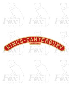 30933  KINGS-CANTERBURY