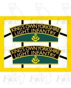 60872 KINGS OWN YORKSHIRE LIGHT INFANTRY