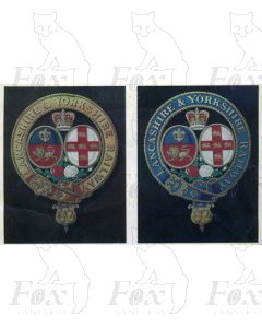 2 pairs Lancashire & Yorkshire Railway Crests (DIGITAL CREST)