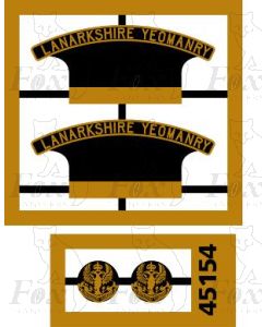 45154  LANARKSHIRE YEOMANRY
