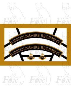 61605 LINCOLNSHIRE REGIMENT (from April 1938)