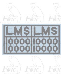 Lettering and numbering set LMS 10000