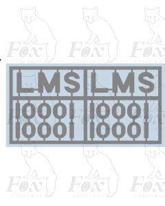 Lettering and numbering set LMS 10001