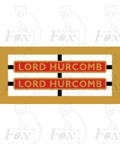70001 LORD HURCOMB