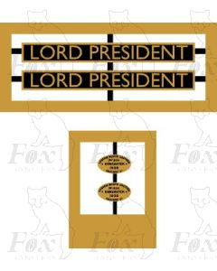 503  LORD PRESIDENT