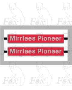 37901 Mirrlees Pioneer