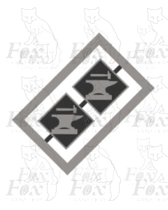 MPD Plaques - Motherwell hammer & anvil